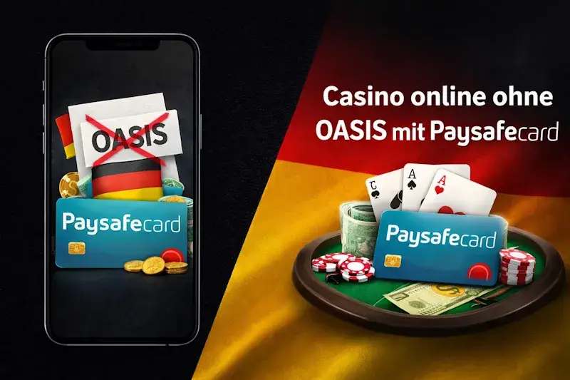 Casino online ohne OASIS mit Paysafecard