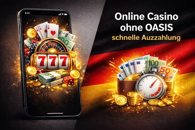 Online Casino ohne OASIS schnelle Auszahlung
